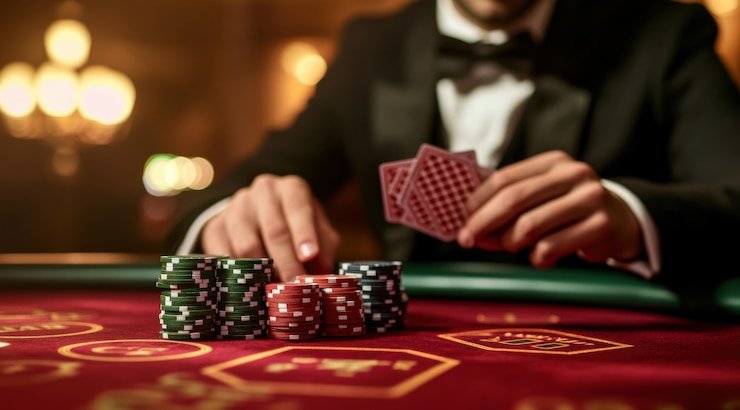 Adventures Beyond Wonderland live-dealer table interface on win838