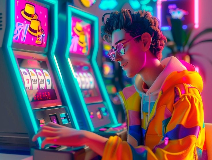 Caishen Wins slot interface showing cascading-reel bonus round